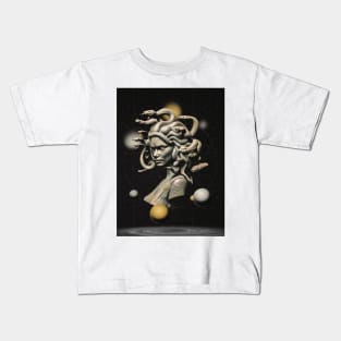 Head Of Medusa, Medusa Greek Mythology, The Gorgon Medusa Portrait II Kids T-Shirt